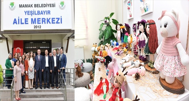 Amigurumiler sergiye damga vurdu