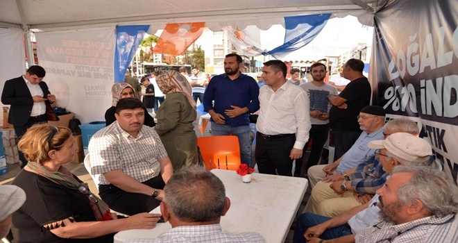 Başkan Oğuz´dan Binali Yıldırım´a destek