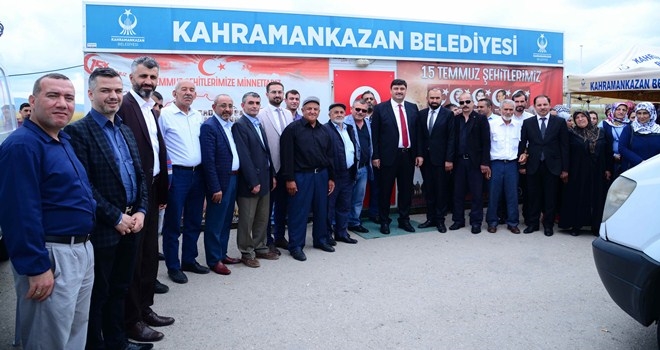Kahramankazanlılar adalet nöbetini sürdürüyor 