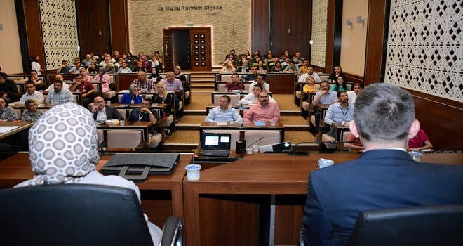KEÇİÖREN BELEDİYESİNDE HİZMET İÇİ EĞİTİMLER DEVAM EDİYOR
