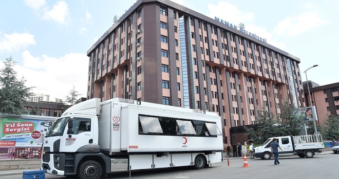 Mamak Belediyesi´nden kan desteği