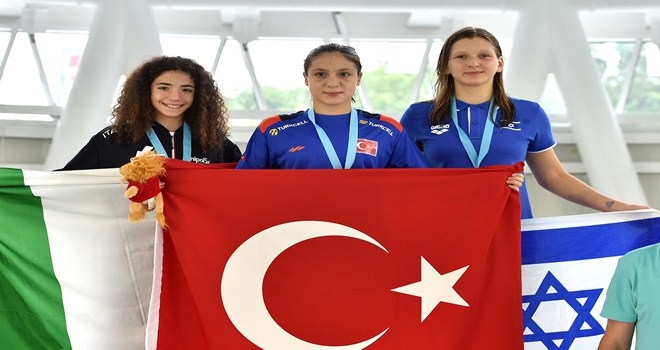 Milli sporcu 3 ayrı dalda altın madalya kazandı