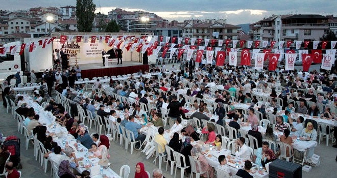 BAYRAM ÖNCESİ ORUÇLAR SON KEZ BİRLİKTE AÇILDI