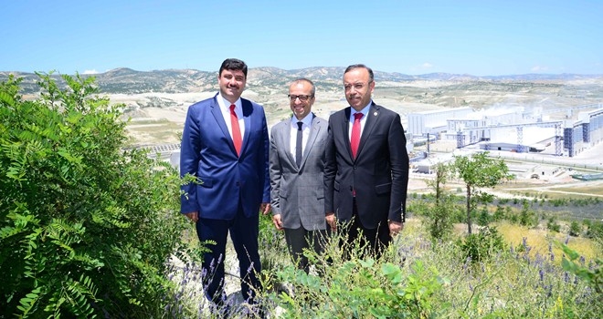 Başkan Oğuz´dan dünya lideri işletmeye ziyaret  
