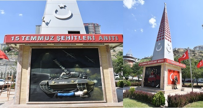 Ömer Halisdemir heykeli onarıldı