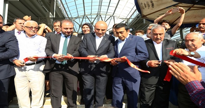 BAŞKAN ALTINOK, YENİ KAPALI PAZAR YERİNİ HİZMETE AÇTI