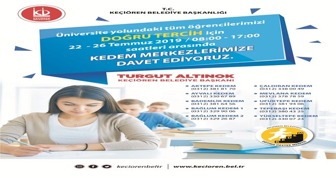 ÜNİVERSİTE YOLUNDA DOĞRU TERCİH DESTEĞİ