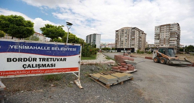 Yenimahalle´de yeni yollar açılıyor