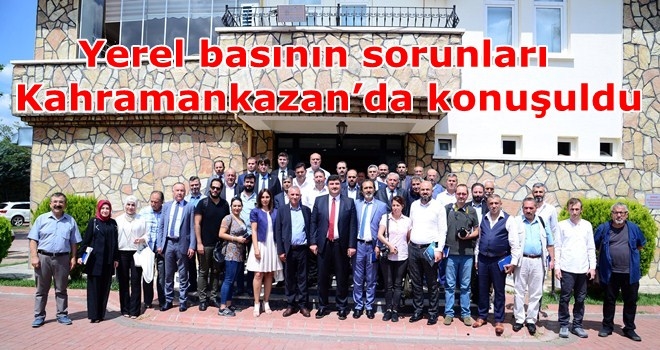 Başkan Oğuz´dan gazeteciler onuruna yemek