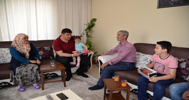 Başkan Oğuz´dan Kıbrıs gazilerine ziyaret 
