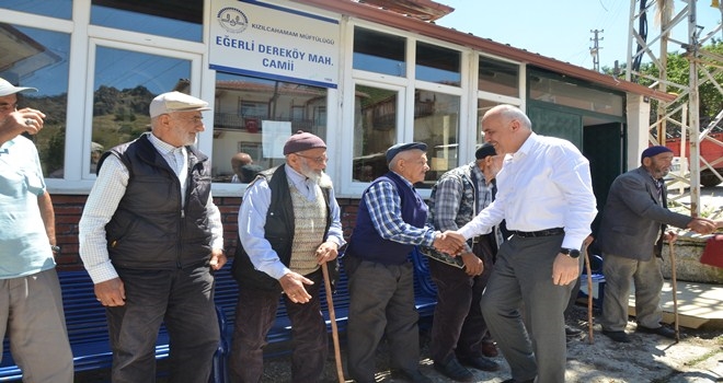 Kızılcahamam´da Mahalle Ziyaretleri Başladı