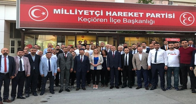 BAŞKAN DEMİREL MHP ANKARA İLÇE TEŞKİLATLARINI ZİYARET EDİYOR