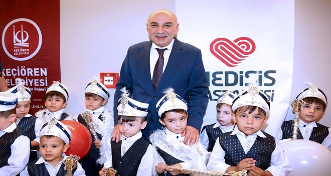 KEÇİÖREN´DE 1400 ÇOCUK SÜNNET EDİLİYOR