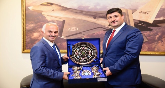 Başkan Oğuz´dan Temel Kotil´e ziyaret