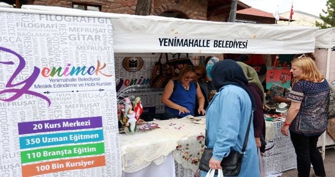 YENİMEK ürünleri Nallıhan Festivalinde 