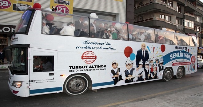 KEÇİÖREN´DE SÜNNET COŞKUSUNA BİNLER ORTAK OLDU