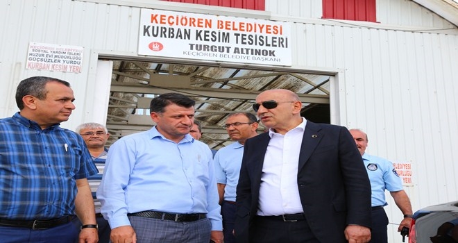 KEÇİÖREN´DE 14 NOKTADA KURBAN KESİMİ YAPILACAK
