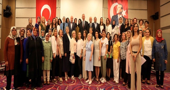 Başkan Yaşar Kadın Kooperatifleri Çalıştayı´nda