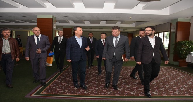 Şahin´den Kıızılcahamam´da İnceleme