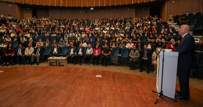Yaşar, Kültür Müdürlüğü personeli ile bir araya geldi