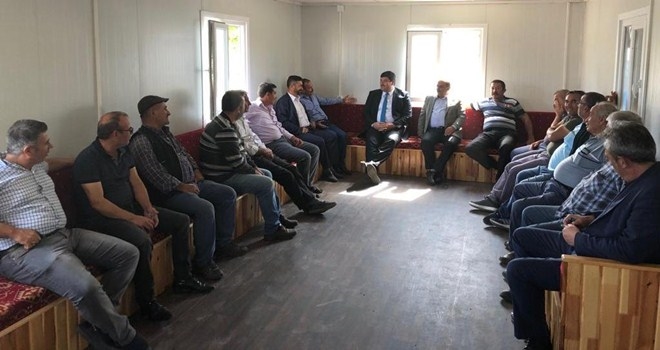 Başkan Oğuz´dan dolmuşçu esnafına ziyaret