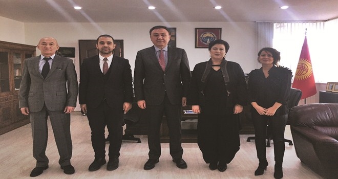 KEÇİÖREN BELEDİYESİNDEN ULUSLARARASI DİPLOMASİ TRAFİĞİ 