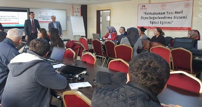 Kızılcahamam´da Eğitici Eğitimi Başladı
