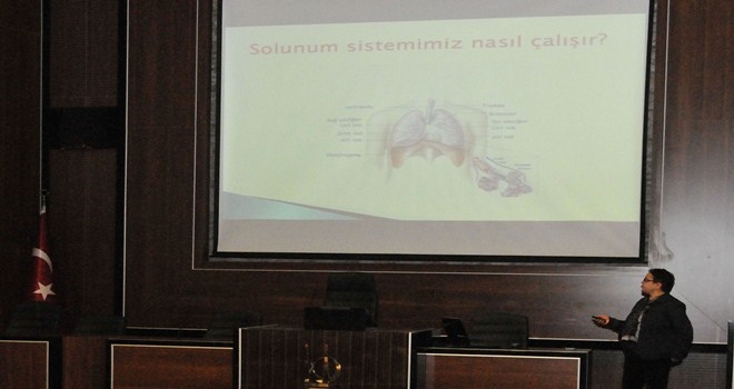 SAĞLIK KONUSUNDA TOPLUMU BİLGİLENDİRMEK TEMEL GÖREVDİR