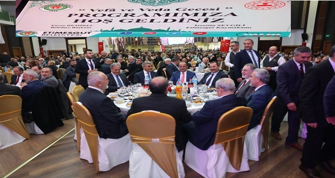 Müftü Can İçin Vefa ve Veda Yemeği