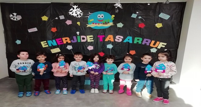 Kreşlerde enerji tasarrufu zamanı