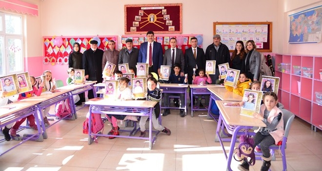 Başkan Oğuz öğrencilerin heyecanına ortak oldu 
