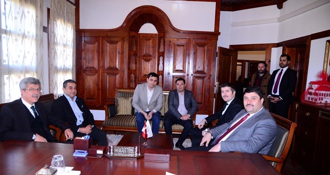 Oğuz´dan Kaplan´a ziyaret