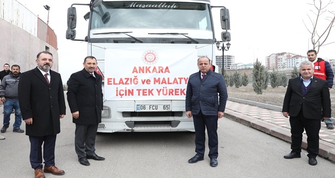 ETİMESGUT İLE SİNCAN, ELAZIĞ VE MALATYA İÇİN TEK YÜREK OLDU