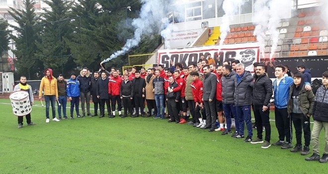 ETİMESGUT BELEDİYESPORA TARAFTARLARDAN TAM DESTEK