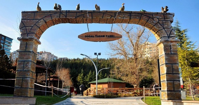 KEÇİÖREN DOĞAL YAŞAM PARKI GÜZELLEŞİYOR