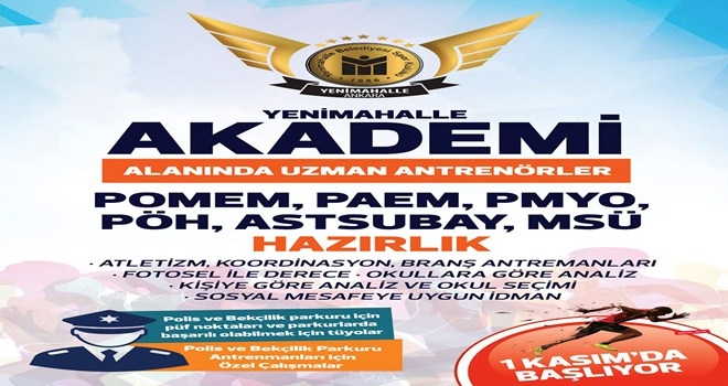 Spor Akademisi´nden gençlere tam destek