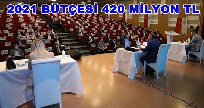 ETİMESGUT BELEDİYESİ´NİN 2021 BÜTÇESİ 420 MİLYON TL