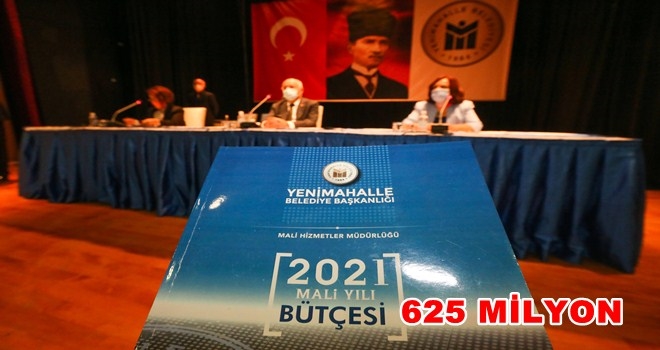 Yenimahalle´nin 2021 bütçesi 625 milyon