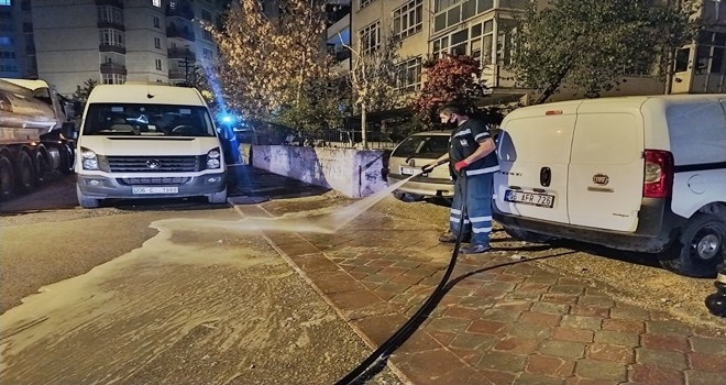 KEÇİÖREN´İN TÜM SOKAKLARI HAFTADA BİR KEZ YIKANIYOR