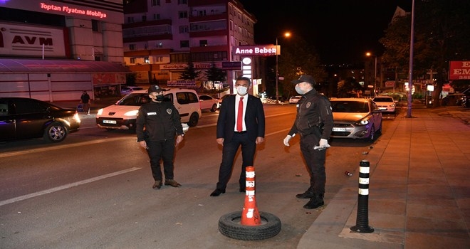Covid-19 Tedbirlerine Yönelik Gece Denetimi