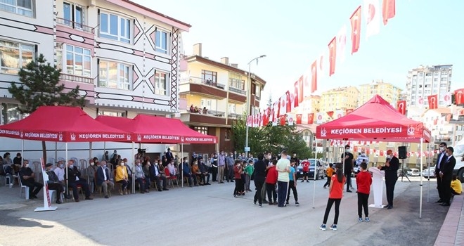 Keçiören´de Şehit Eren Bülbül Parkı açıldı