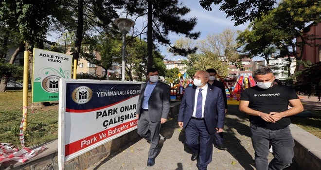  34 yıllık parka yeni siluet