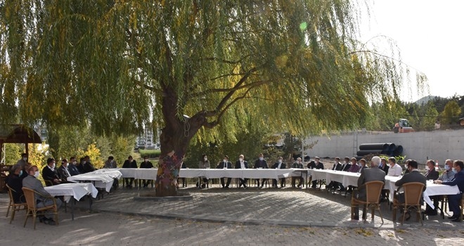 Kızılcahamam´da Muhtarlar Toplantısı Yapıldı
