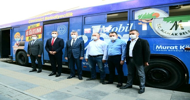 Mobil EBA Otobüsü Yola Çıktı
