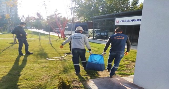 KEÇİÖREN´DE ORGANİK ATIK GETİRENE ORGANİK GÜBRE HEDİYE 