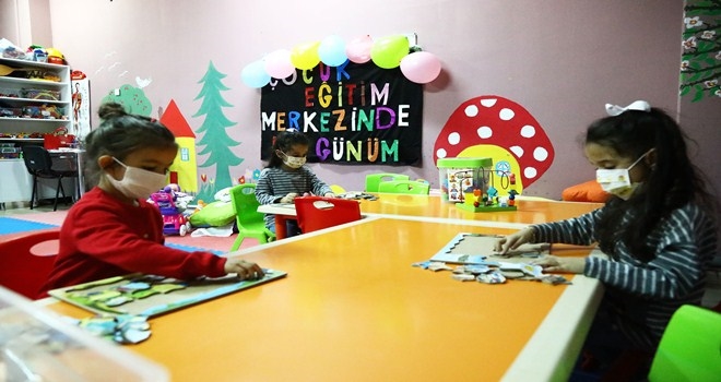 KEÇİÖREN´DE ?ÇOCUK EĞİTİM MERKEZİ? HİZMETE BAŞLADI