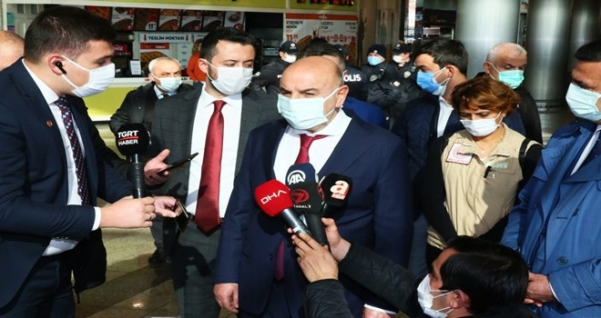 KEÇİÖREN´DE SIKI KORONAVİRÜS DENETİMİ