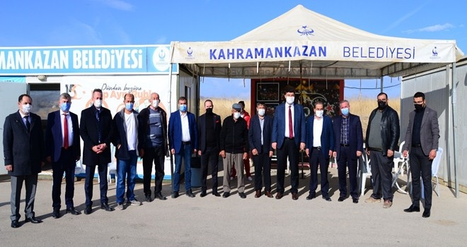 Kahramankazanlılar Akıncı Davası´nı yakından izliyor