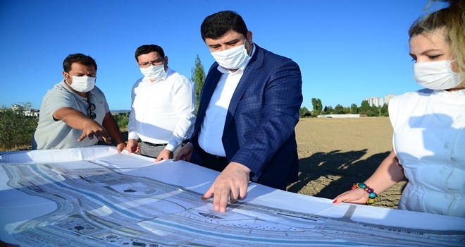 Millet Bahçesi yapım çalışmaları devam ediyor