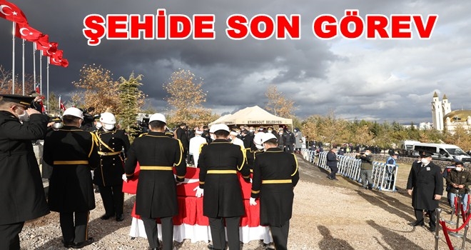 ETİMESGUT ŞEHİDİNİ UĞURLADI